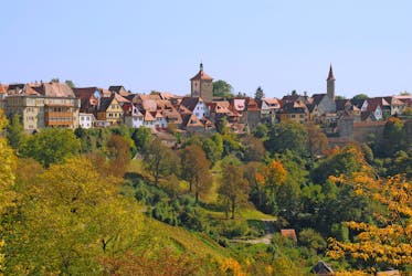 Visite de la route romantique et de Rothenburg ob der Tauber au départ de Würzburg